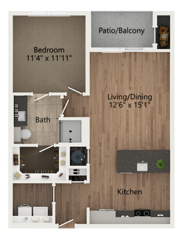 A3 floor plan