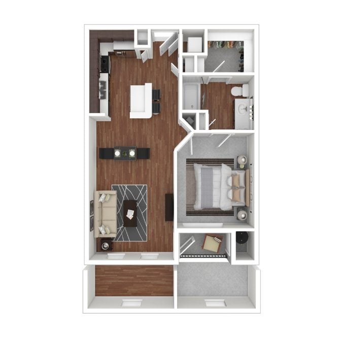 Pyramid Peak floor plan