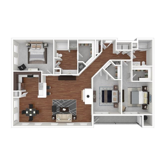 Mt. Lincoln - Renovated floor plan