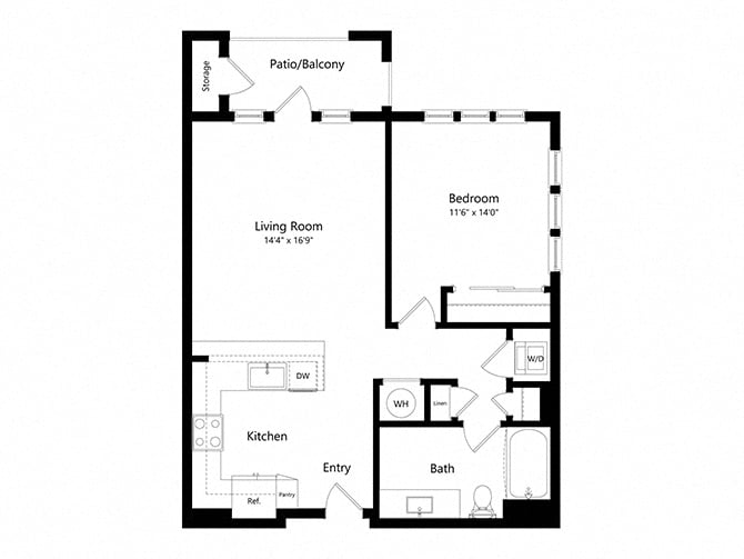 A2 AFF floor plan