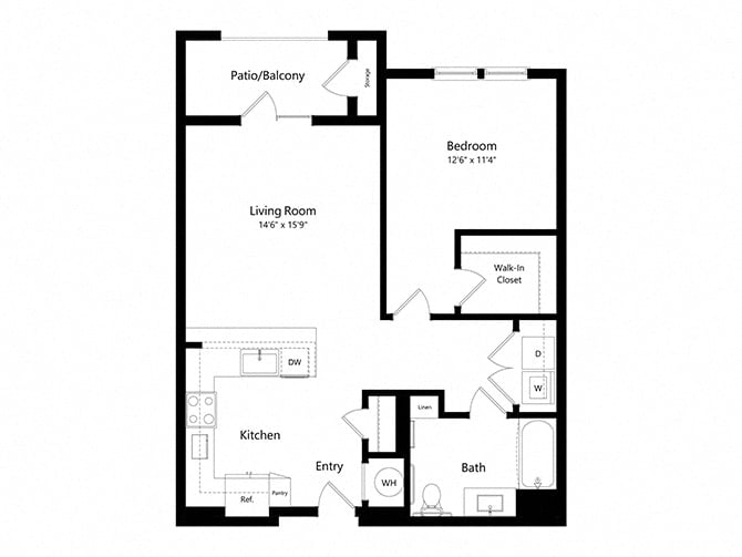 A3 AFF floor plan