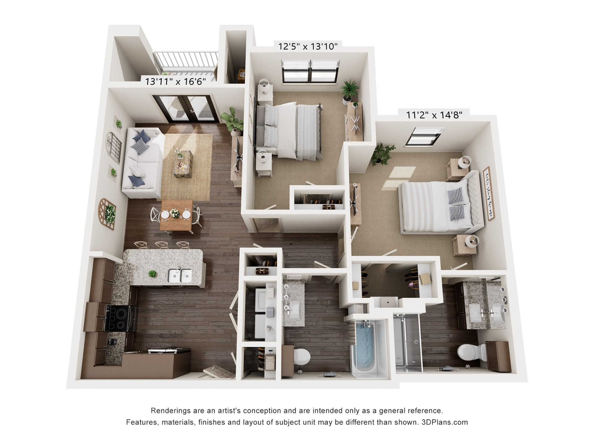 B2 floor plan