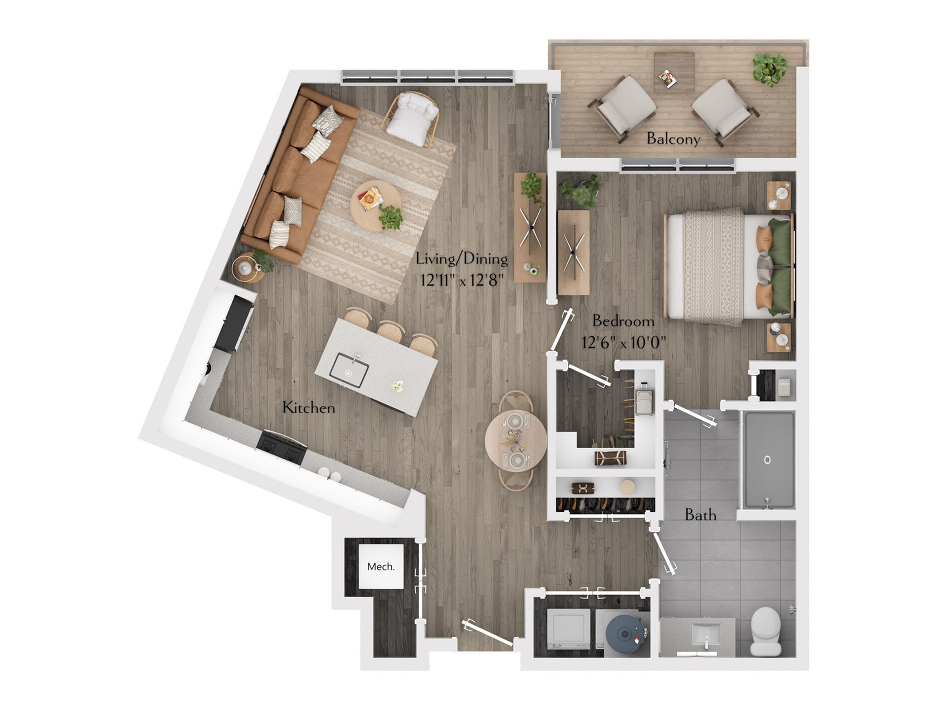 A1 floor plan