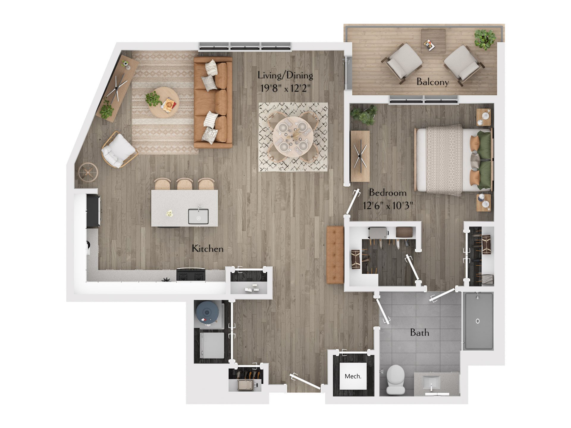 A6 floor plan
