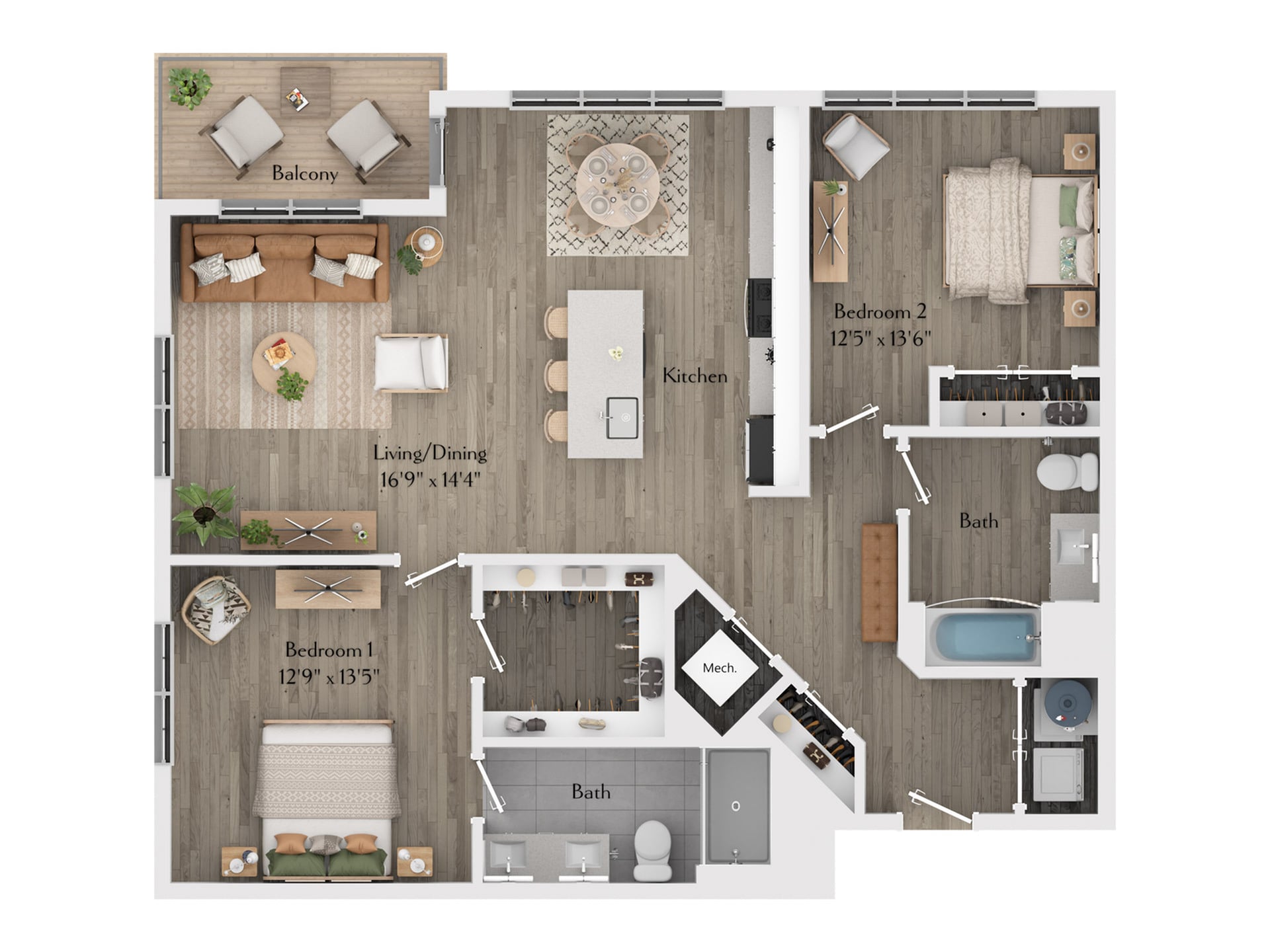 B6 floor plan