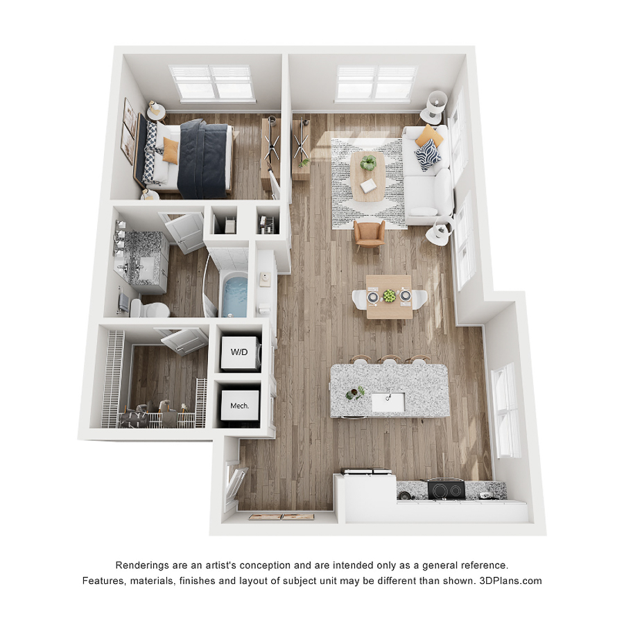 A3 floor plan