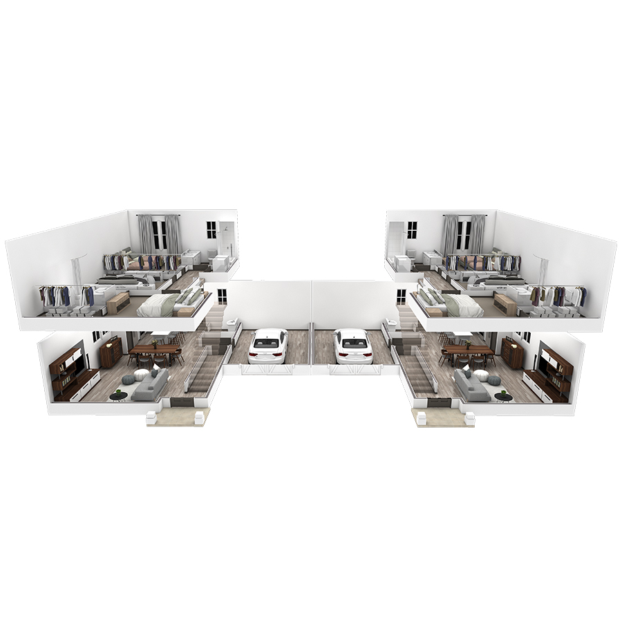 3BR Vista floor plan