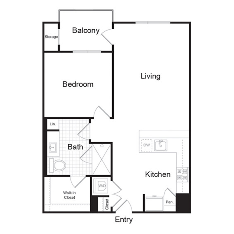 A2 floor plan