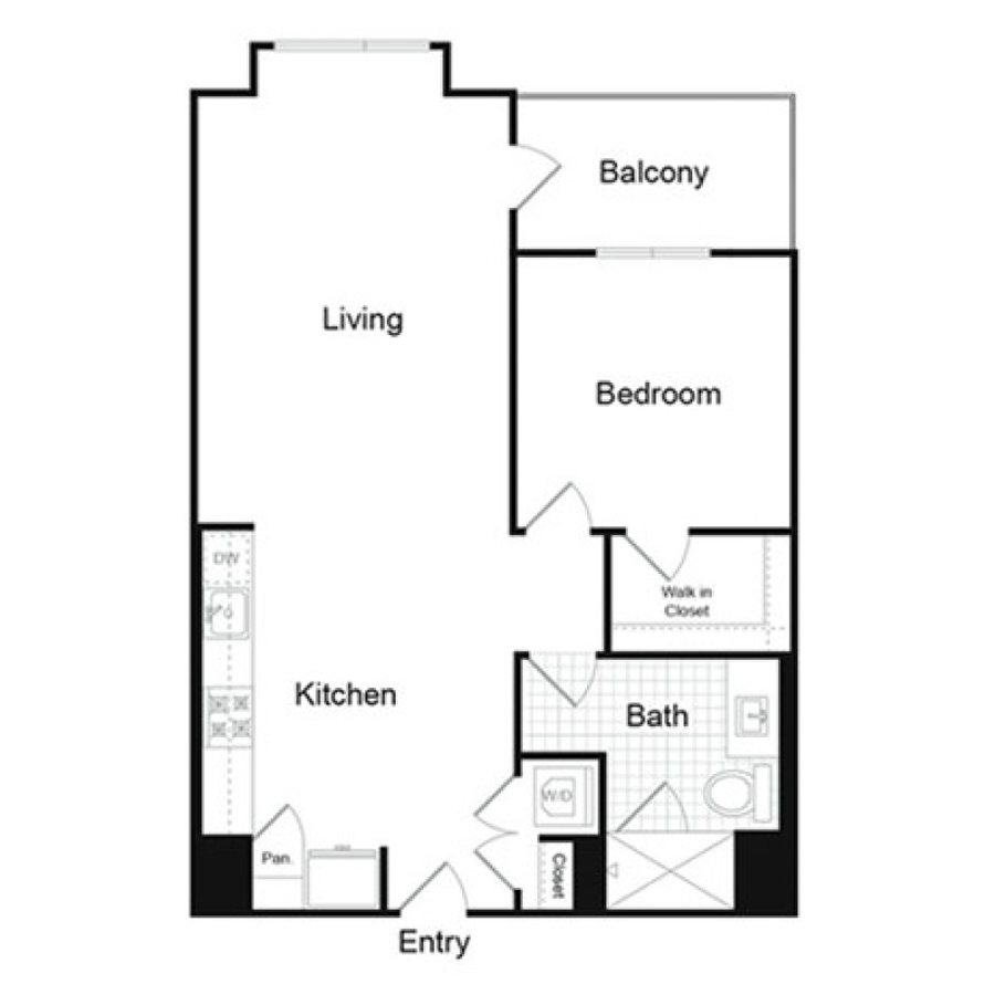 A6.1 floor plan