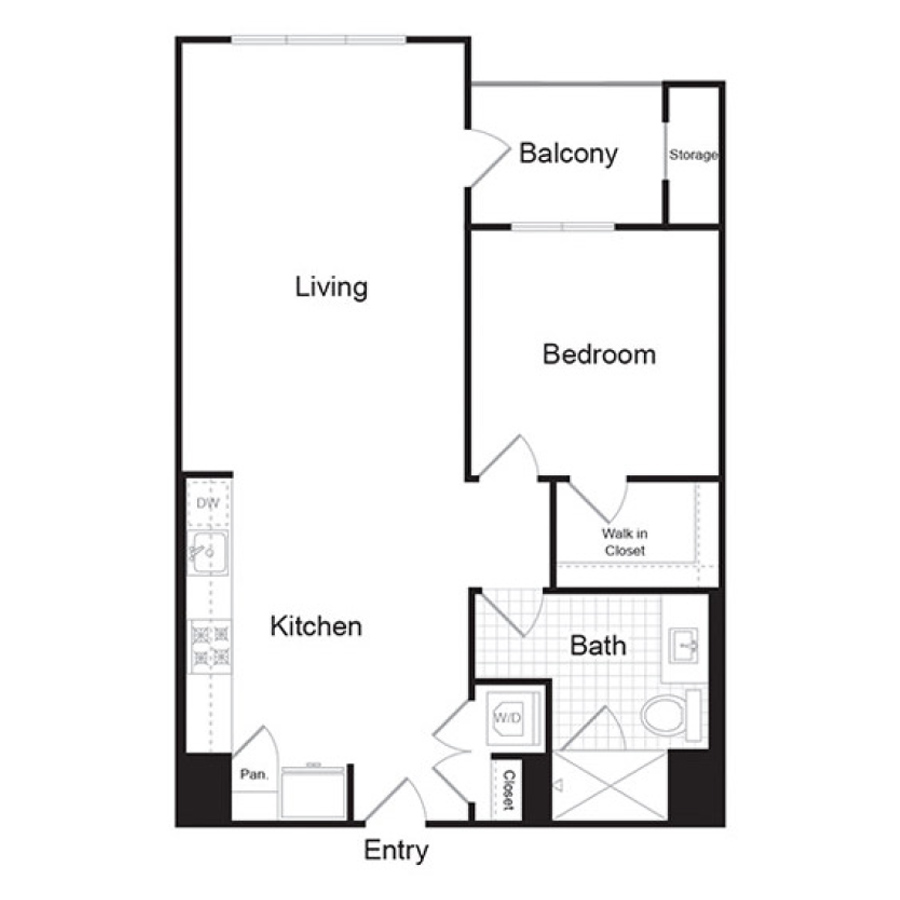 A6 floor plan