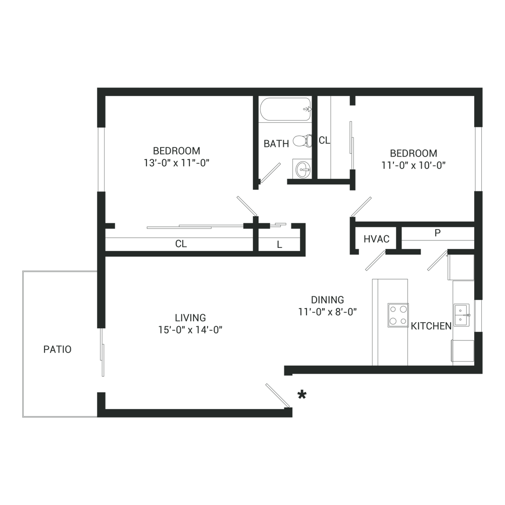 The Elm floor plan