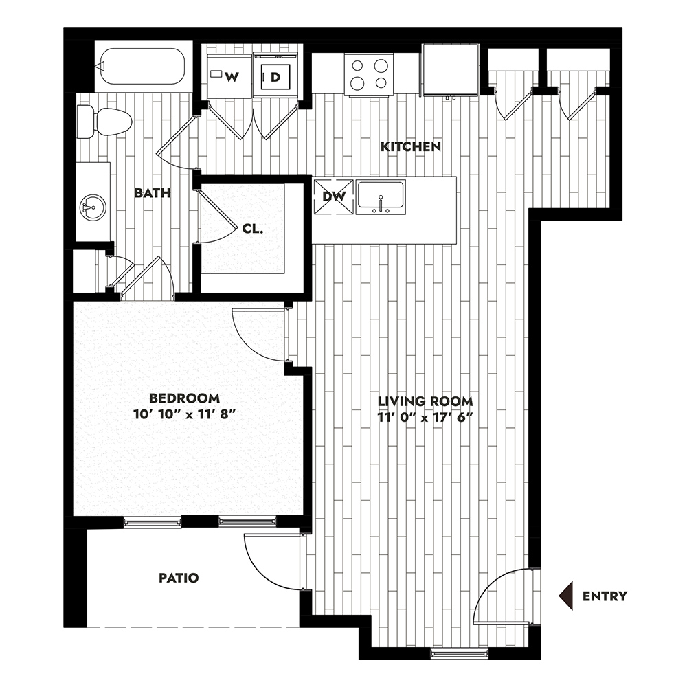 1A floor plan