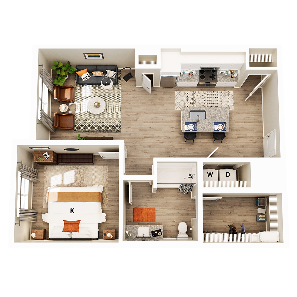 A1 floor plan
