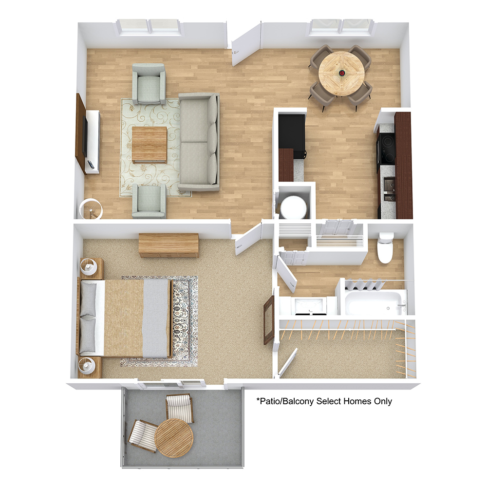 The Cypress floor plan