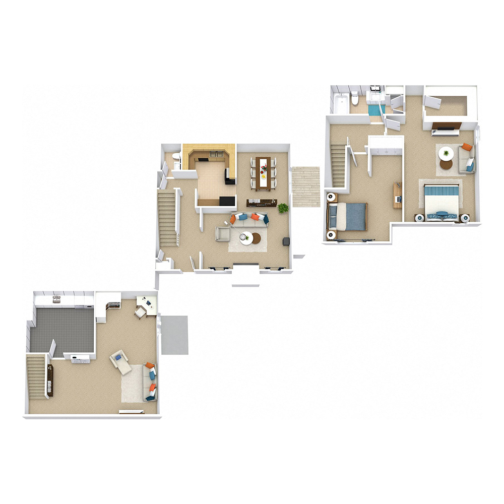 Maple Townhome floor plan