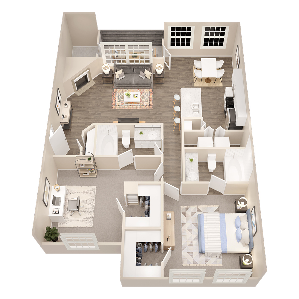 Washington floor plan