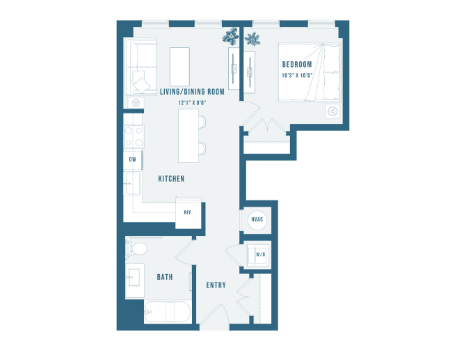 Colette B1 floor plan