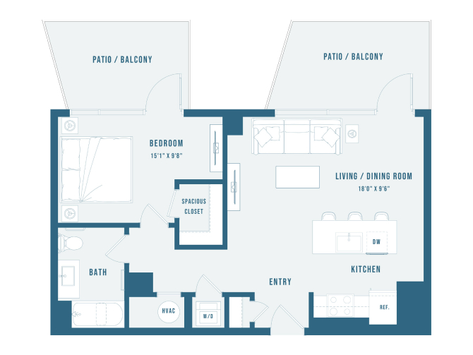 Colette B8 floor plan