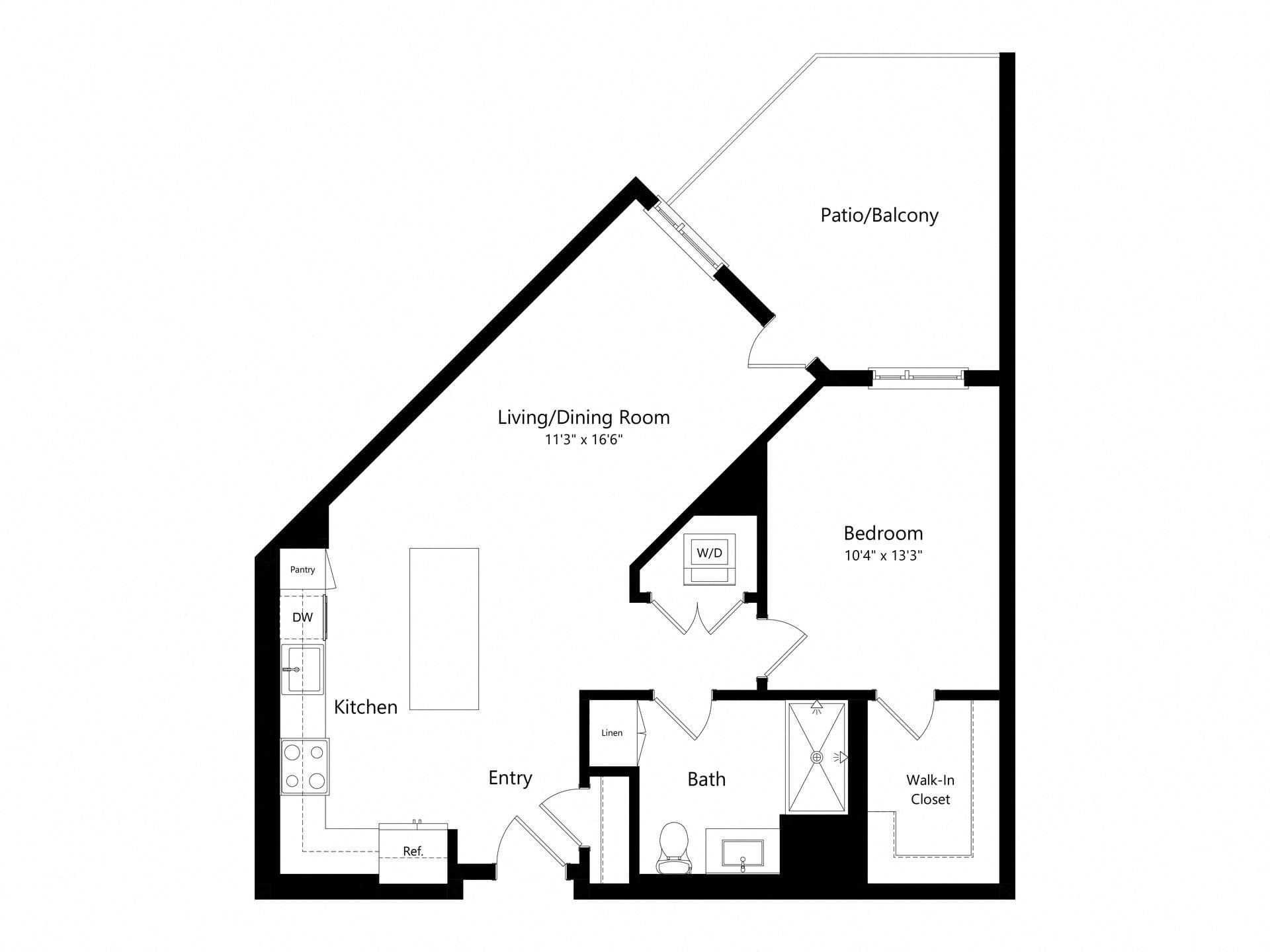A2 floor plan