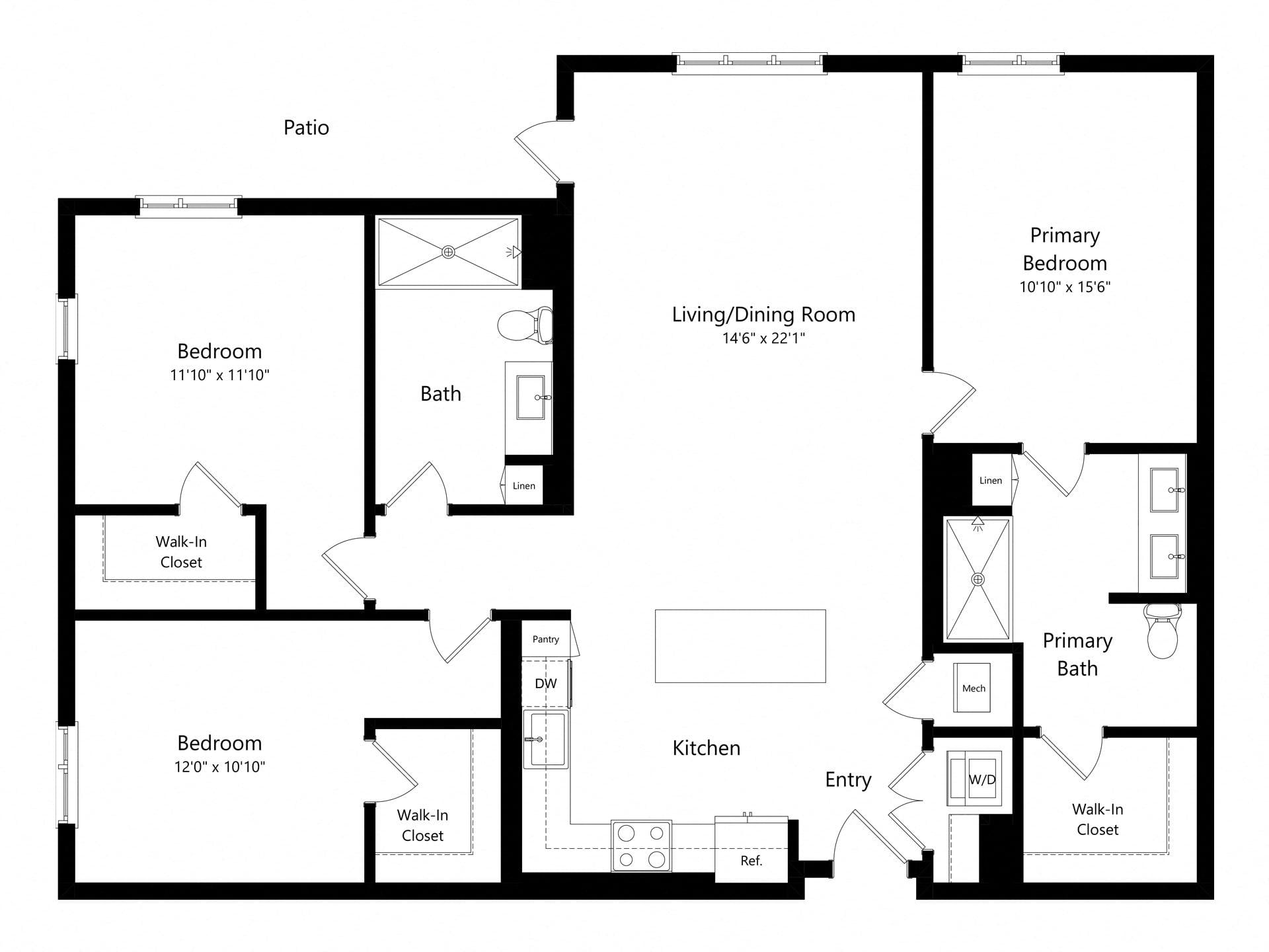 C1 floor plan