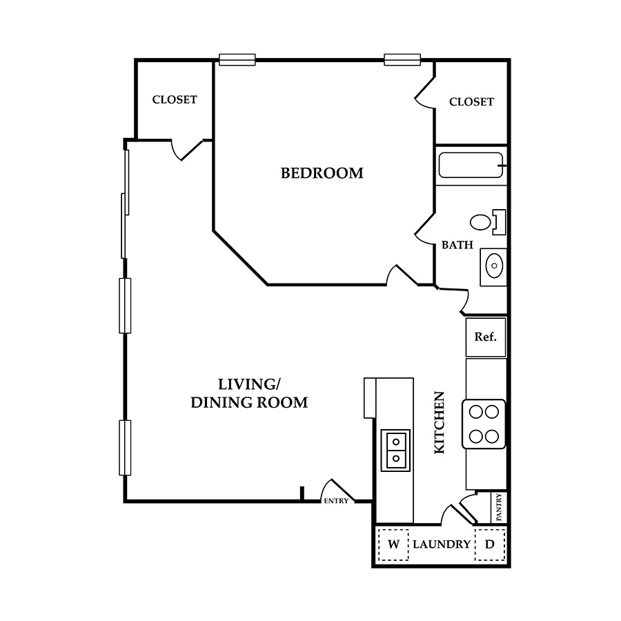 A1 floor plan