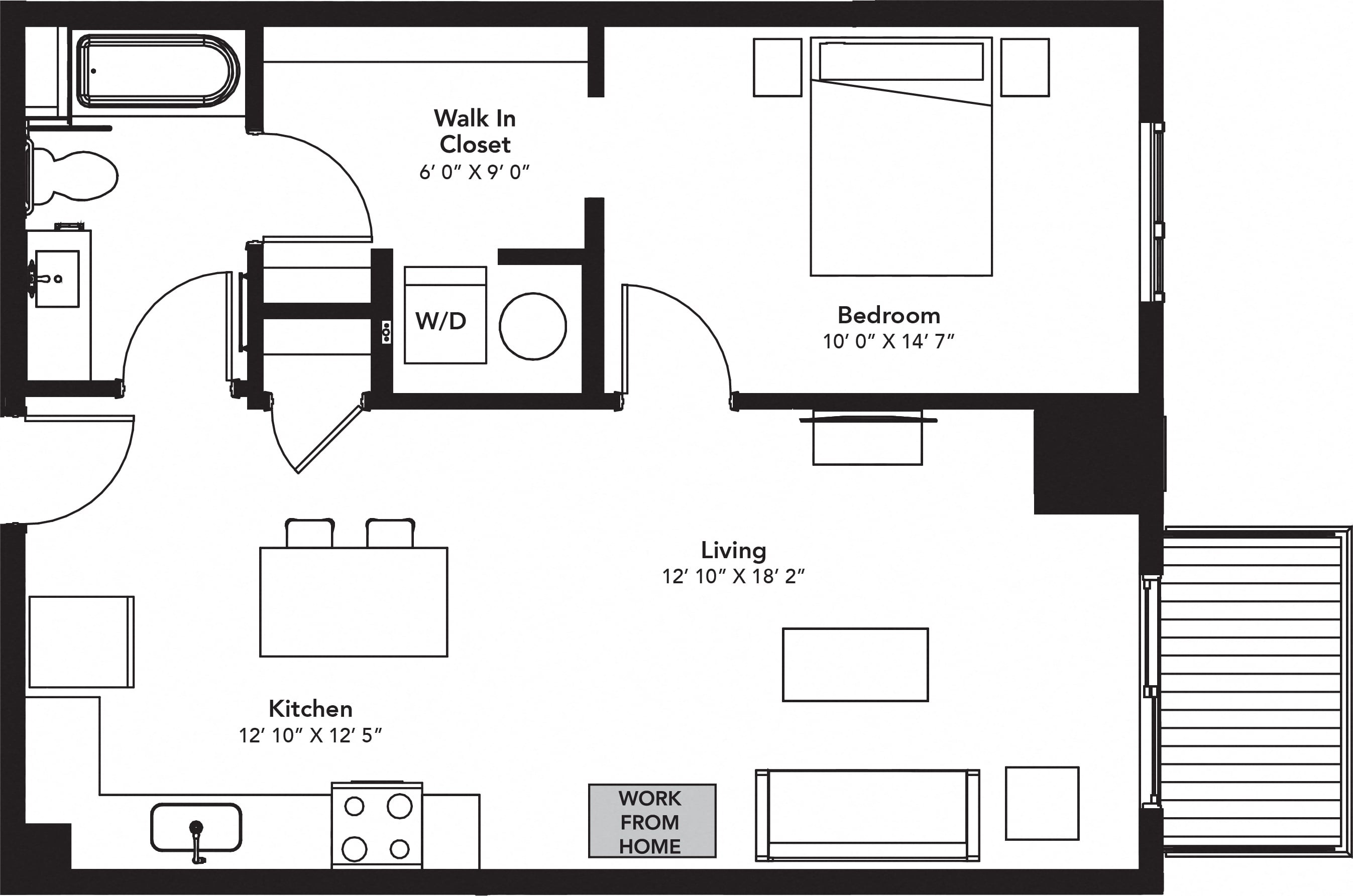 A61-DDG floor plan