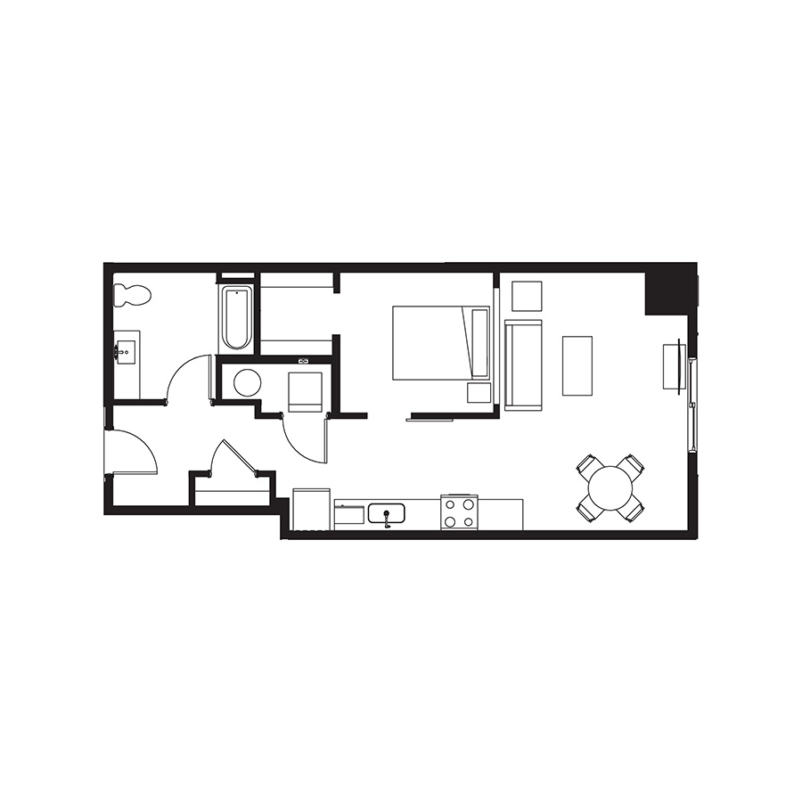 A-2 floor plan