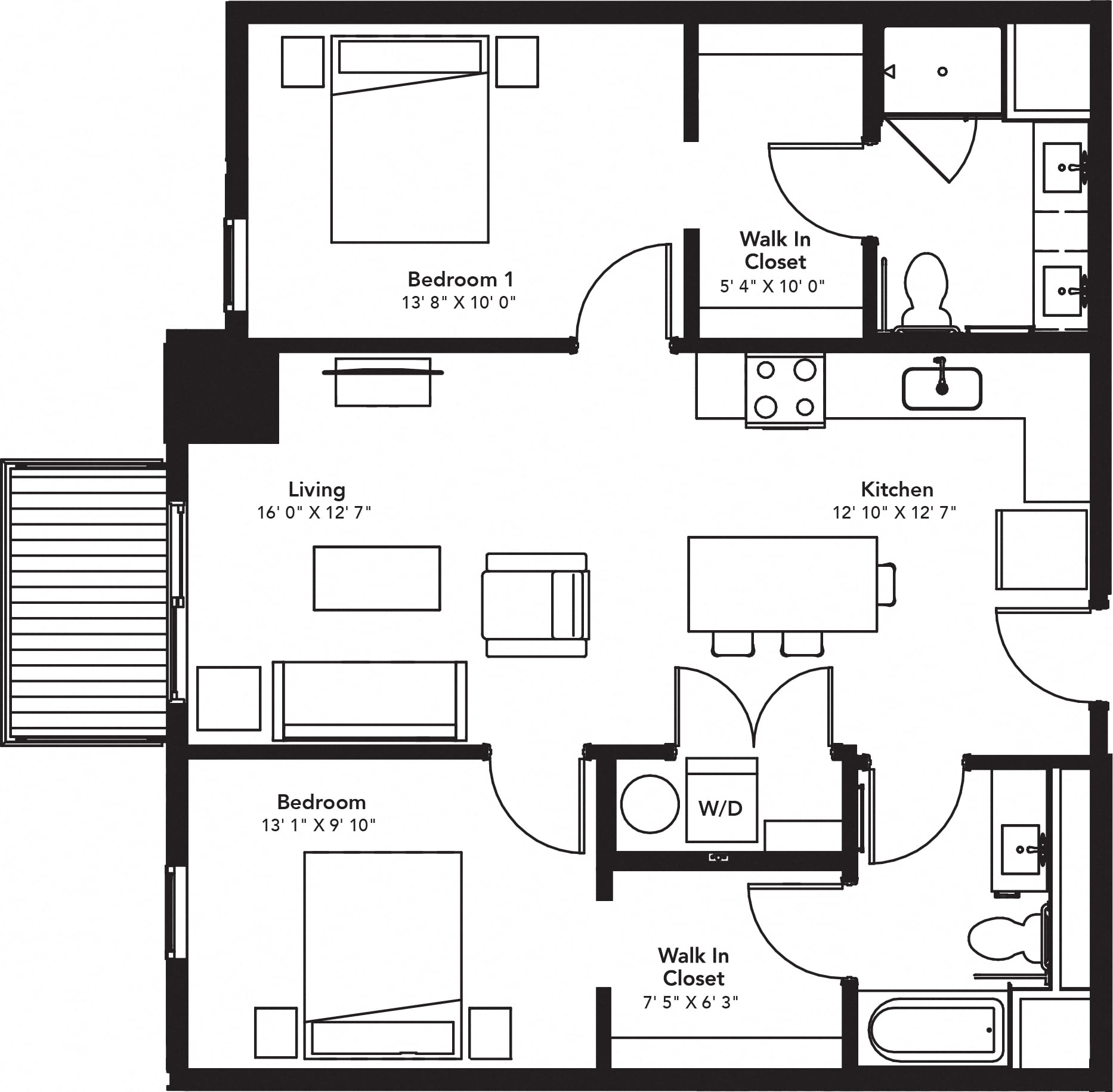 B22-DDG floor plan