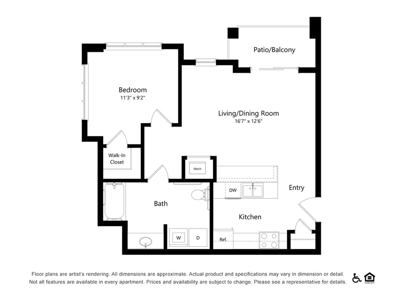 A2 floor plan