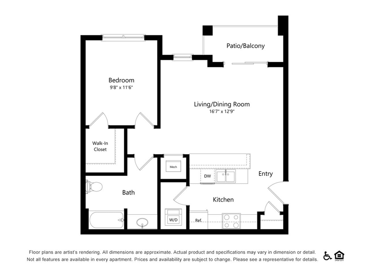 A1 floor plan