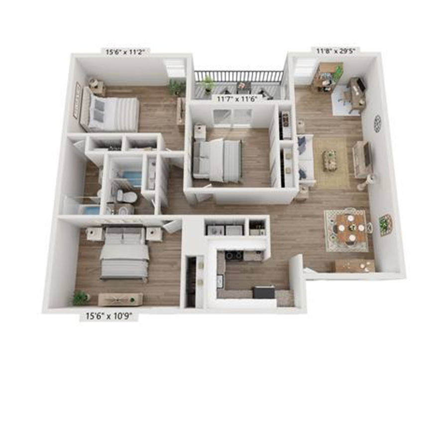 3/2 floor plan