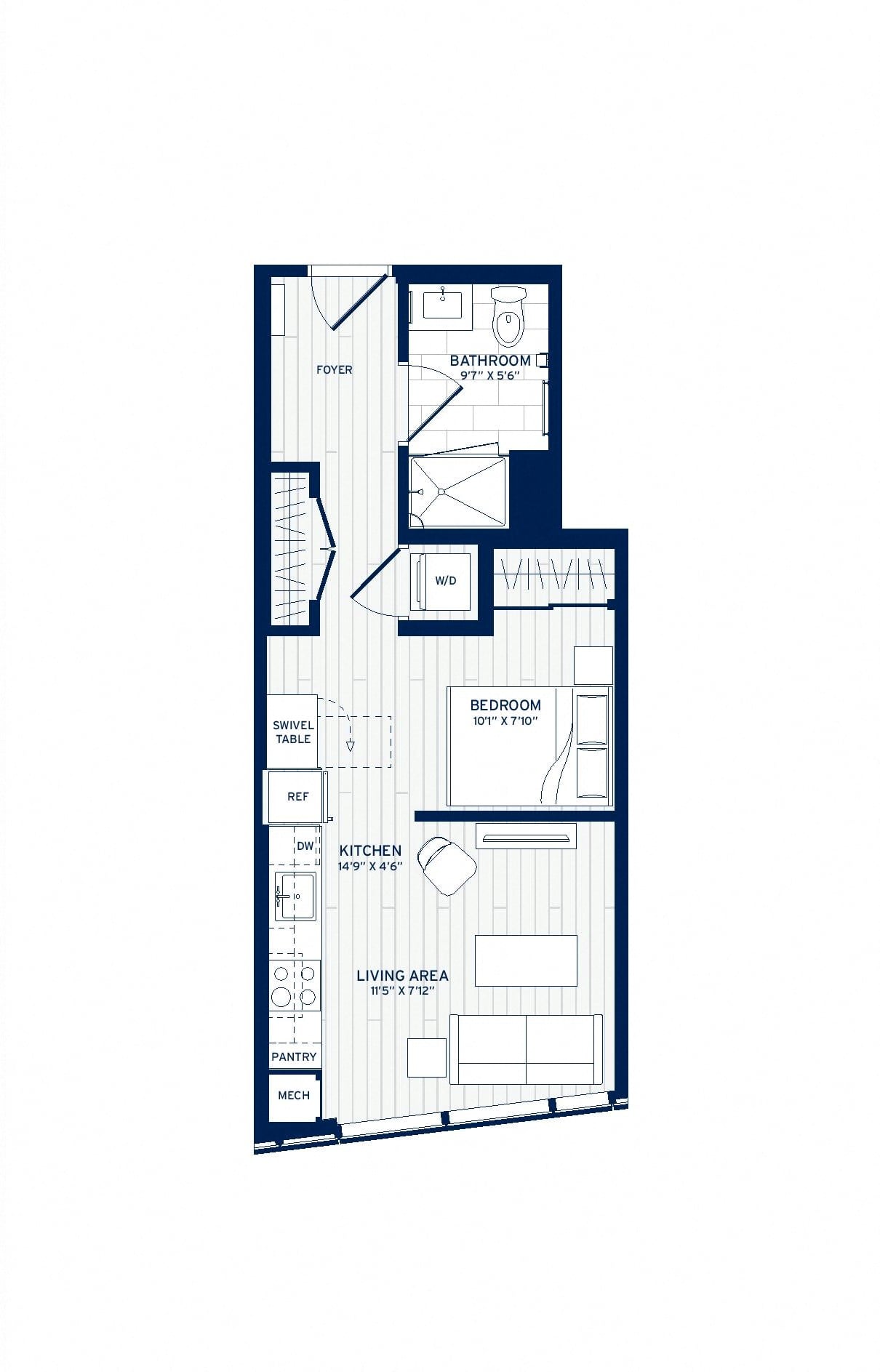 Studio-B3 floor plan