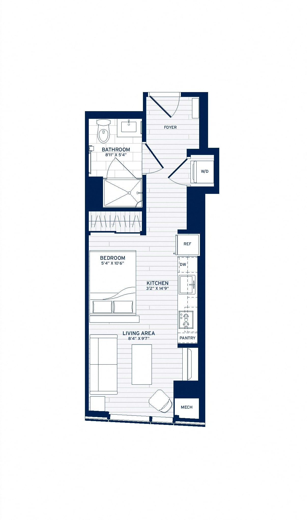 Metro-A1 floor plan