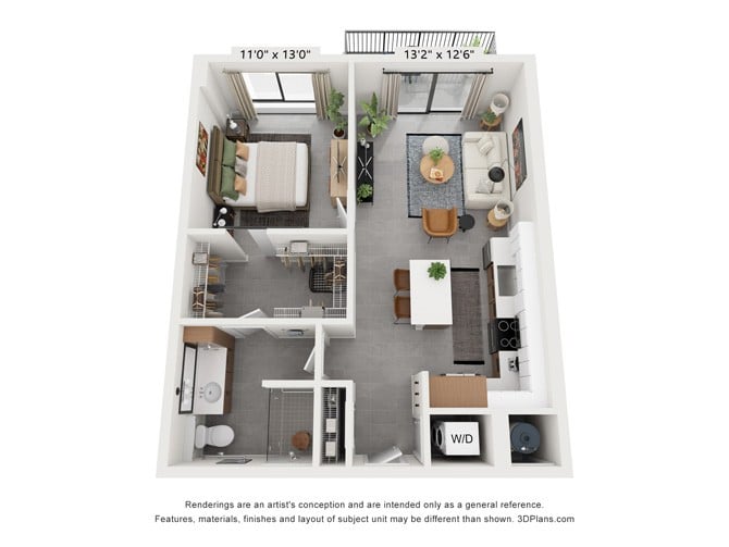 A1 floor plan