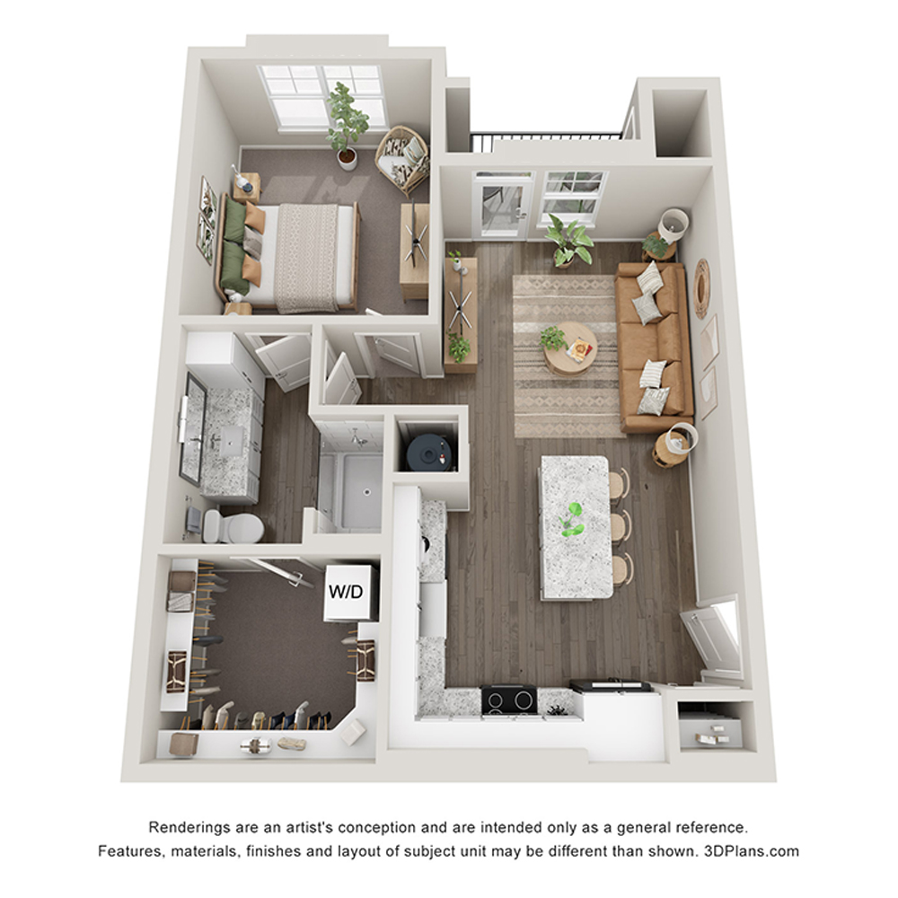 A2 floor plan