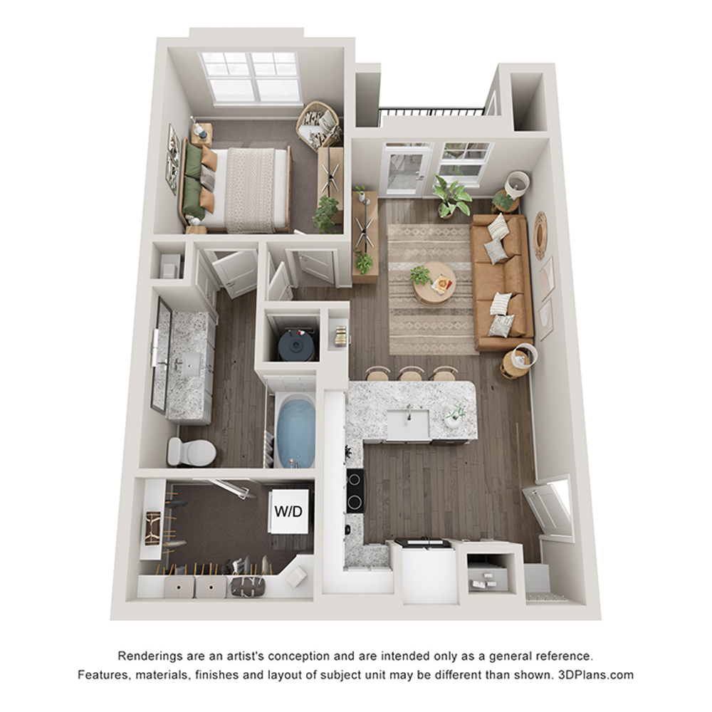 A1 floor plan