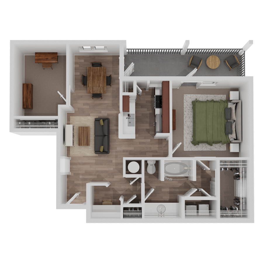 B2 floor plan