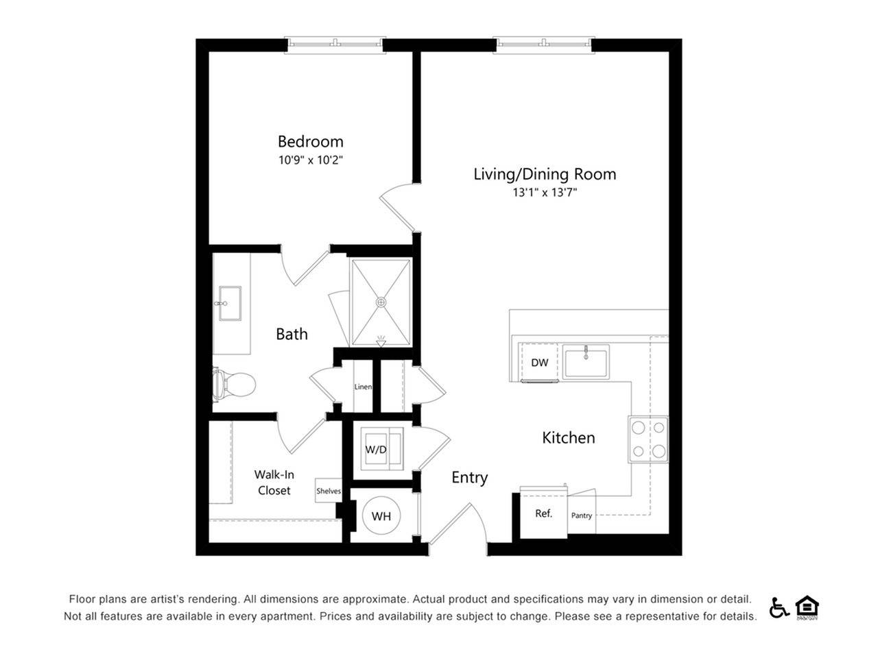 A2 floor plan