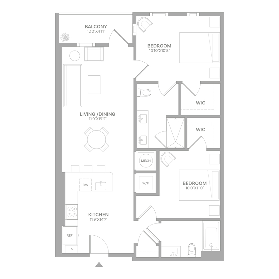 B6 floor plan