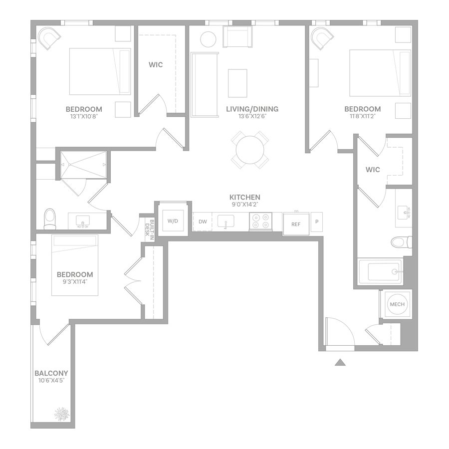 C1 floor plan
