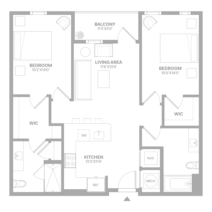B4 floor plan