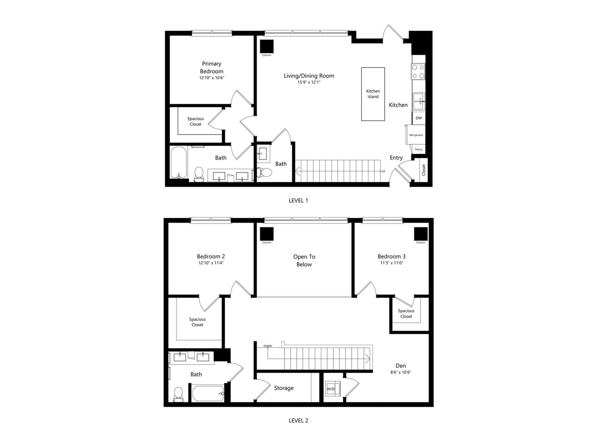 3M-1 floor plan