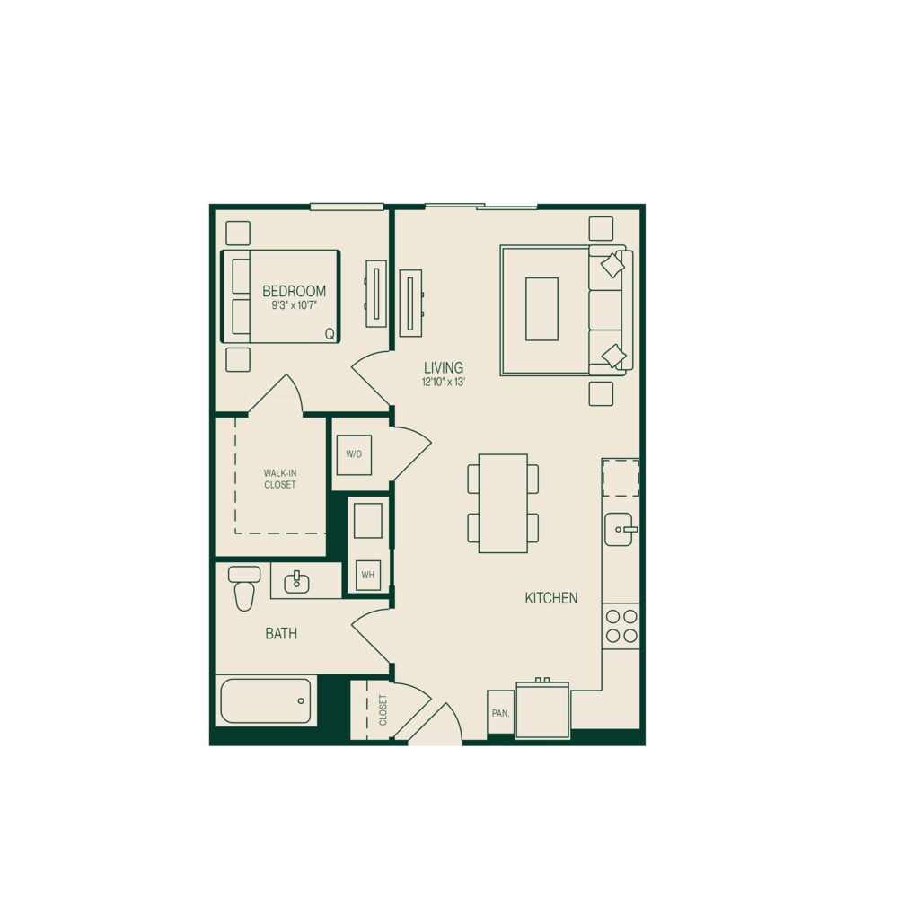 A2 floor plan