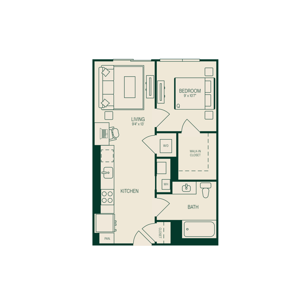 A1 floor plan