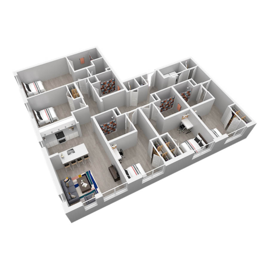 E3 floor plan