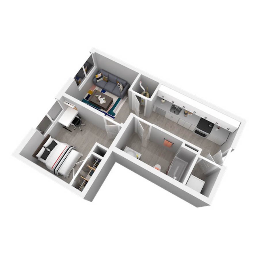 A1 floor plan