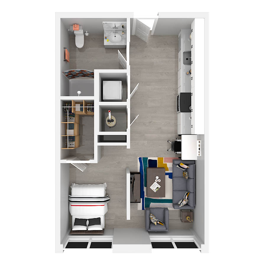 A2 floor plan