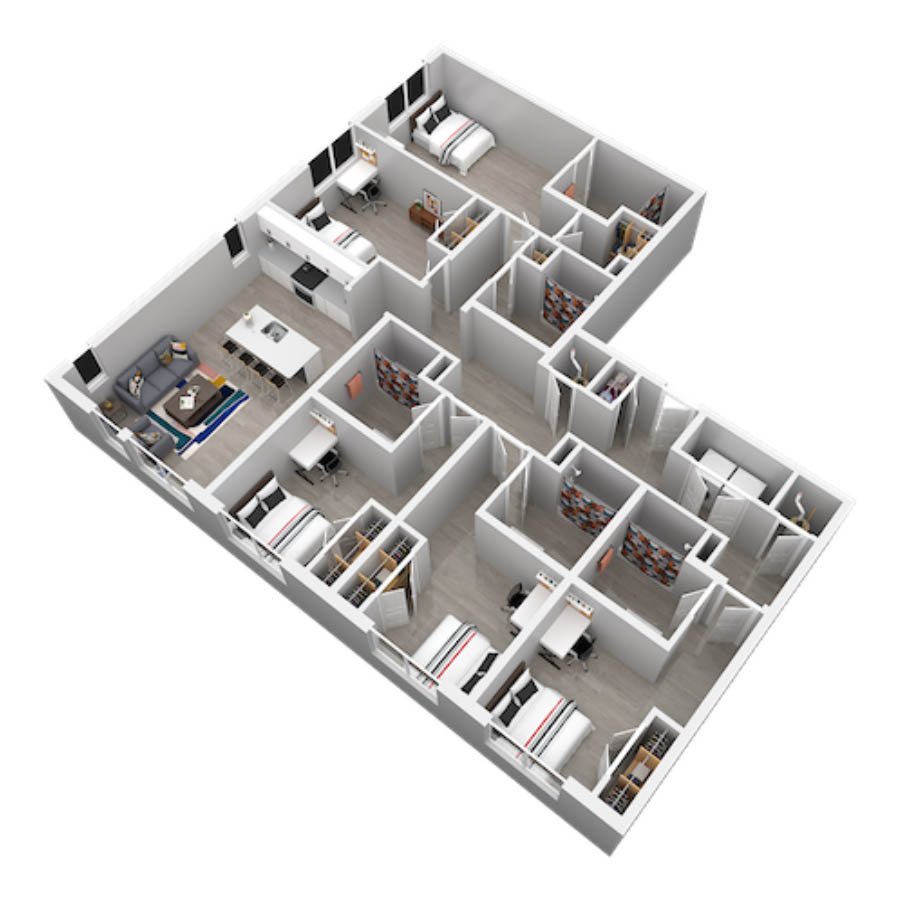 E2 floor plan