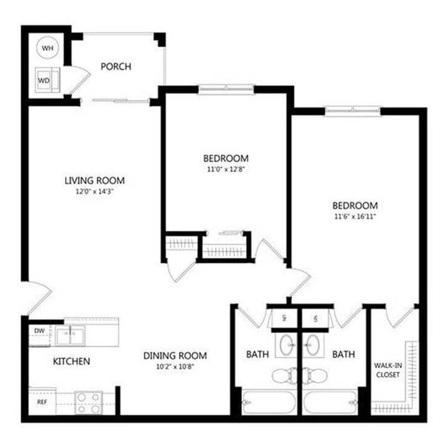 B2 floor plan