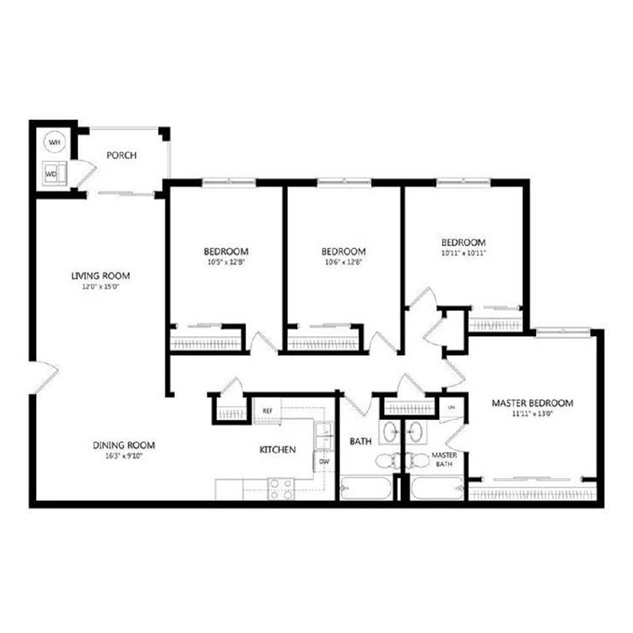 D1 floor plan